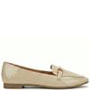 VALENTINO CONTE WOMENS FLAT LOAFER - BEIGE PATENT