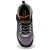 SKECHERS BOYS LIGHTS FLEX TRAINER - BLACK SILVER