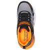 SKECHERS BOYS FLEX GLOW ULTRA TRAINER - BLACK CHARCOAL