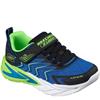 SKECHERS BOYS FLEX GLOW ULTRA TRAINER - BLACK LIME