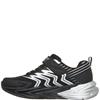 SKECHERS BOYS FLEX GLOW ULTRA TRAINER - BLACK SILVER