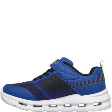 SKECHERS BOYS TRAINERS - BLUE BLACK
