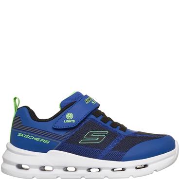 SKECHERS BOYS TRAINERS - BLUE BLACK