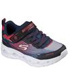SKECHERS BOYS TRAINERS - BLACK RED
