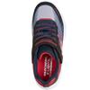 SKECHERS BOYS TRAINERS - BLACK RED