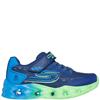 SKECHERS BOYS LIGHTS STRAP TRAINER - NAVY BLUE