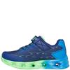 SKECHERS BOYS LIGHTS STRAP TRAINER - NAVY BLUE