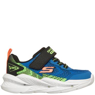SKECHERS BOYS TRAINERS - BLUE BLACK