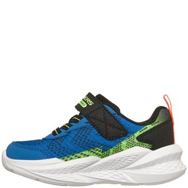 SKECHERS BOYS TRAINERS - BLUE BLACK