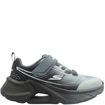 SKECHERS BOYS TRAINERS - BLACK GREY