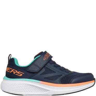 SKECHERS GIRLS TRAINERS - NAVY
