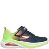 SKECHERS BOYS MAX VELOCITY TRAINER - NAVY LIME
