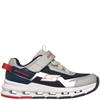SKECHERS BOYS GLIDE STEP TRAINER - SILVER