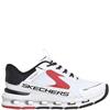 SKECHERS BOYS TRAINERS - WHITE BLACK RED