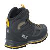 JACK WOLFSKIN MENS TEXAPORE LACE BOOT - BLACK YELLOW