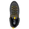 JACK WOLFSKIN MENS TEXAPORE LACE BOOT - BLACK YELLOW