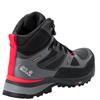 JACK WOLFSKIN MENS TEXAPORE LACE BOOT - BLACK RED