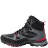JACK WOLFSKIN MENS TEXAPORE LACE BOOT - BLACK RED