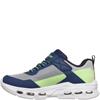 SKECHERS BOYS TRAINERS - NAVY LIME