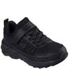 SKECHERS GIRLS TRAINERS - BLACK