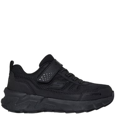 SKECHERS GIRLS TRAINERS - BLACK