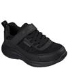 SKECHERS GIRLS TRAINERS - BLACK