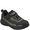 SKECHERS KIDS TRAINER - BLACK OLIVE