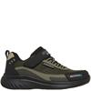SKECHERS KIDS TRAINER - BLACK OLIVE