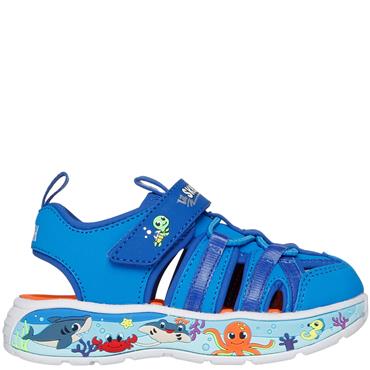 SKECHERS BOYS TRAINERS - LIGHT BLUE