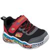 SKECHERS BOYS PLAY SCENE TRAINER - BLACK RED