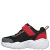 SKECHERS BOYS PLAY SCENE TRAINER - BLACK RED