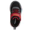 SKECHERS BOYS PLAY SCENE TRAINER - BLACK RED
