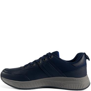 REDZ MENS LACE CASUAL SHOE - NAVY
