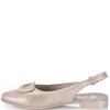 RIEKER WOMENS FLAT SHOE - BEIGE