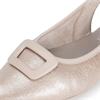 RIEKER WOMENS FLAT SHOE - BEIGE