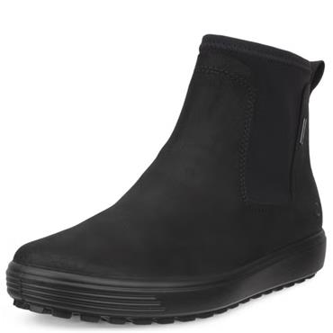 ECCO WOMENS ANKLE BOOT - BLACK