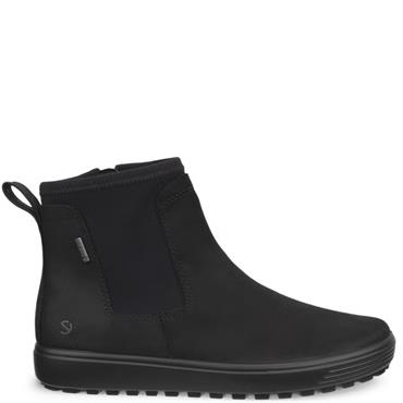 ECCO WOMENS ANKLE BOOT - BLACK