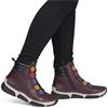 RIEKER WOMENS WARM LINED ZIP ANKLE BOOT - RED