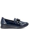 RIEKER WOMENS WIDE FIT SHOE - BLUE