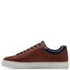 S OLIVER MENS LACE CASUAL SHOE - COGNAC