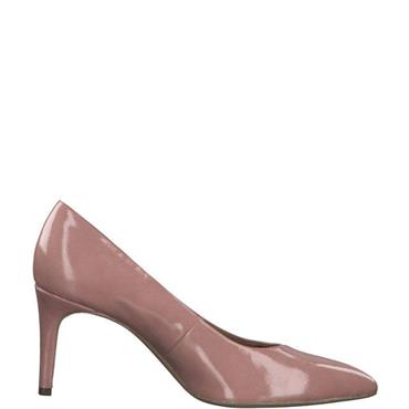 S OLIVER LDS COURT SHOE - OLD ROSE PATENT