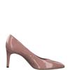 S OLIVER LDS COURT SHOE - OLD ROSE PATENT