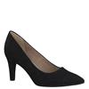 S OLIVER WOMENS POINT TOE COURT SHOE - BLACK