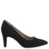 S OLIVER WOMENS POINT TOE COURT SHOE - BLACK