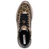 SOLIVER WOMENS ANIMAL PRINT LACE TRAINER - LEOPARD