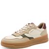 S OLIVER WOMENS LACE TRAINER - BEIGE MULTI