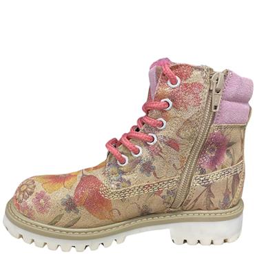 S OLIVER GIRLS FLORAL ZIP TIE ANKLE BT - FLORAL