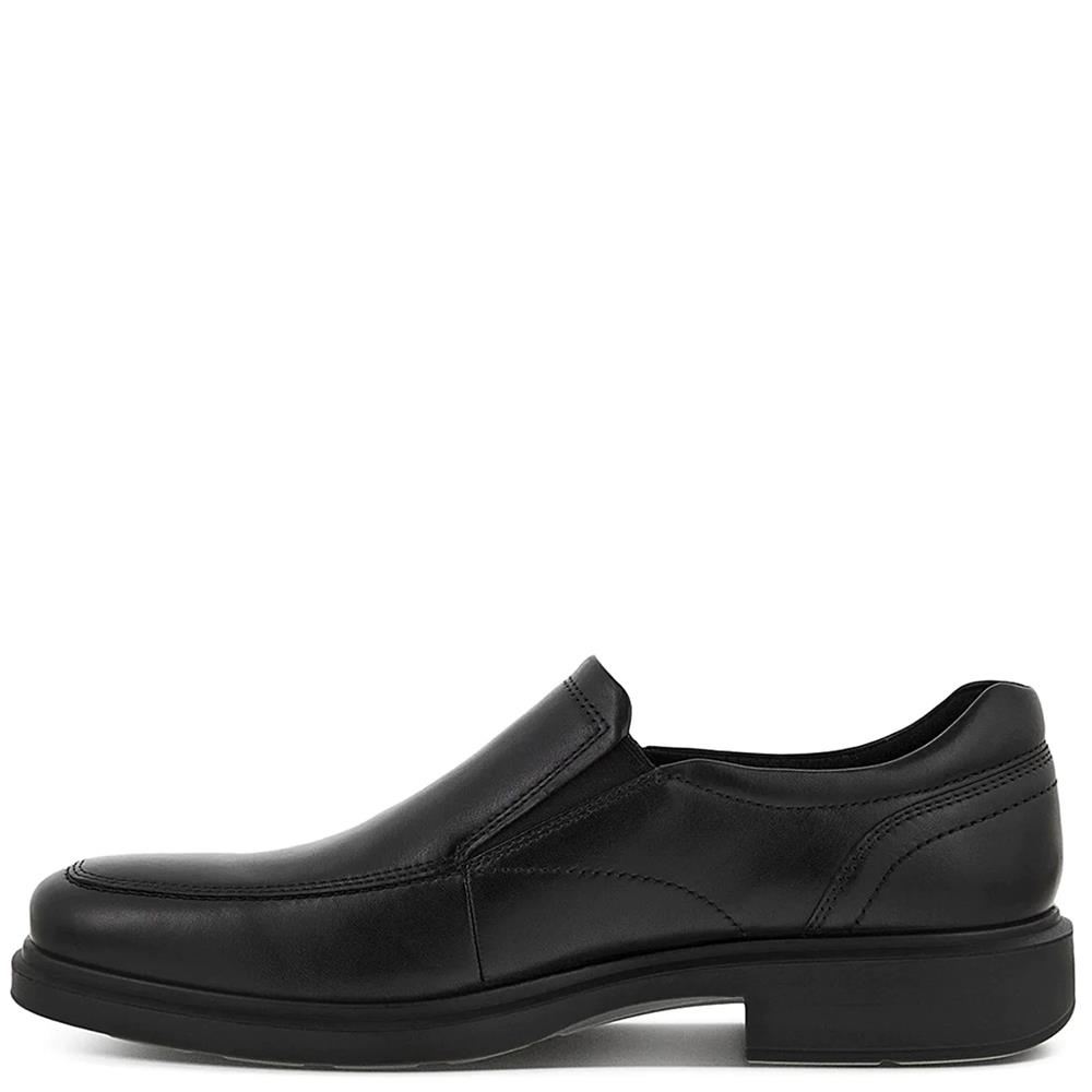 ECCO MENS HELSINKI SLIP ON SHOE - BLACK | Paul Byron Shoes | Ireland