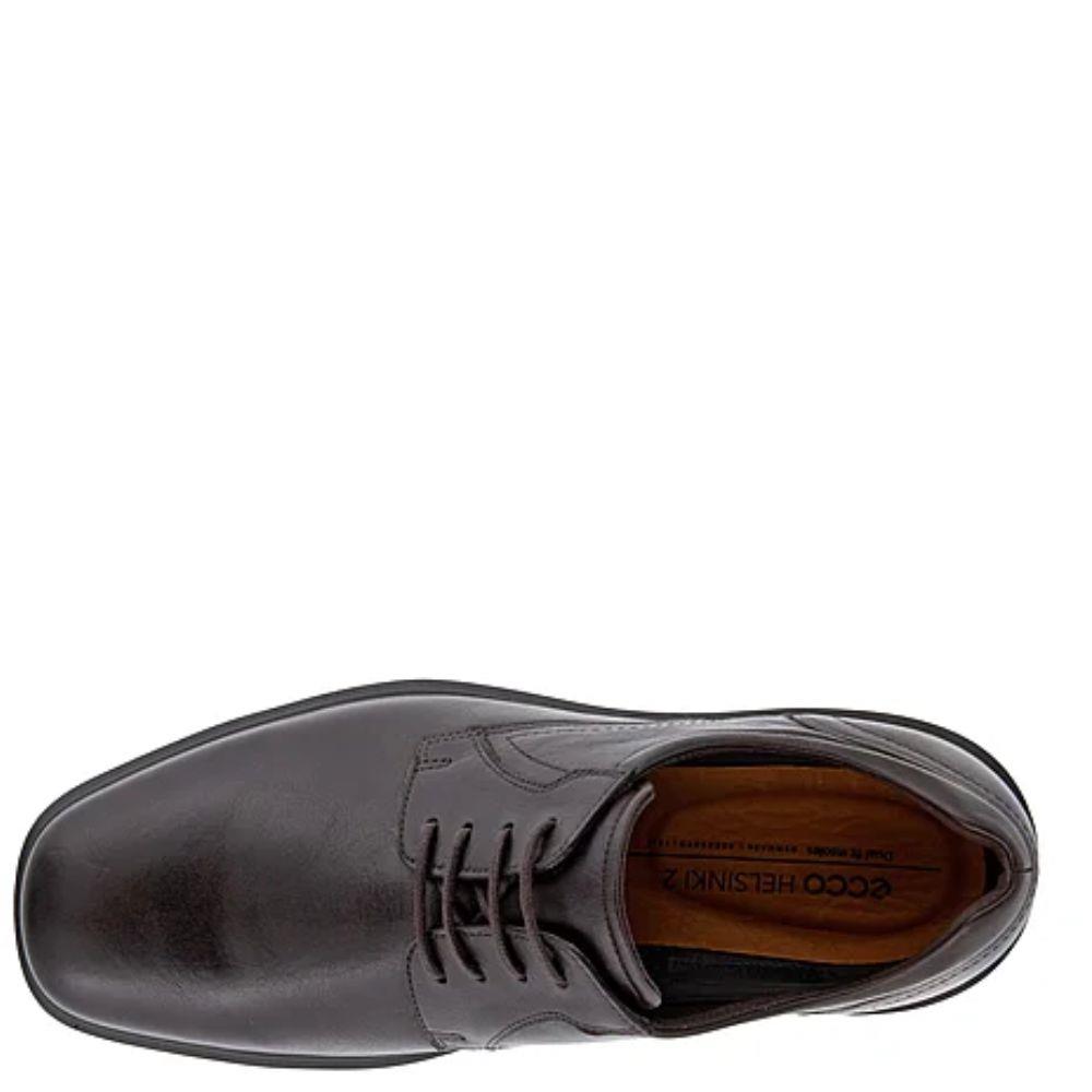 ECCO MENS HELSINKI LACE SHOE MOCHA Paul Byron Shoes Ireland