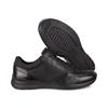 ECCO MENS CASUAL LACE SHOE - BLACK